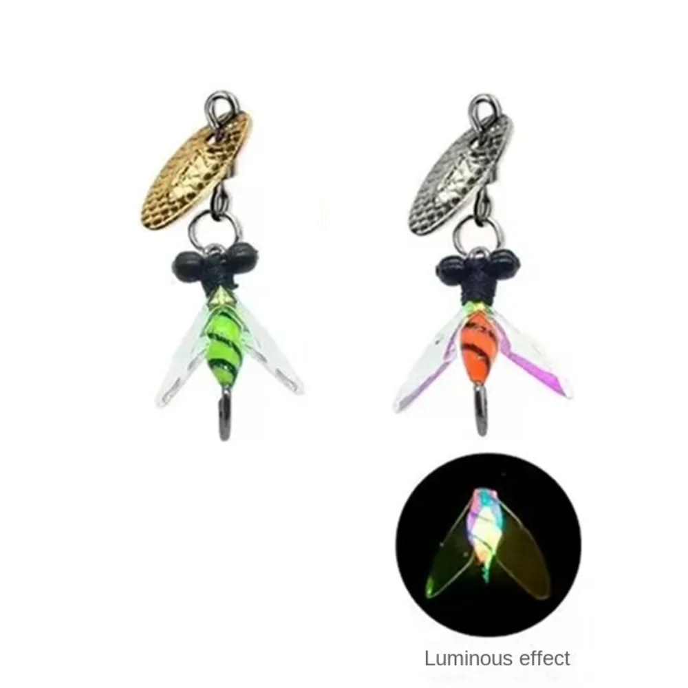 Kit pesca con mosca trucha – Spinner biónico y señuelos natación - imagen 2
