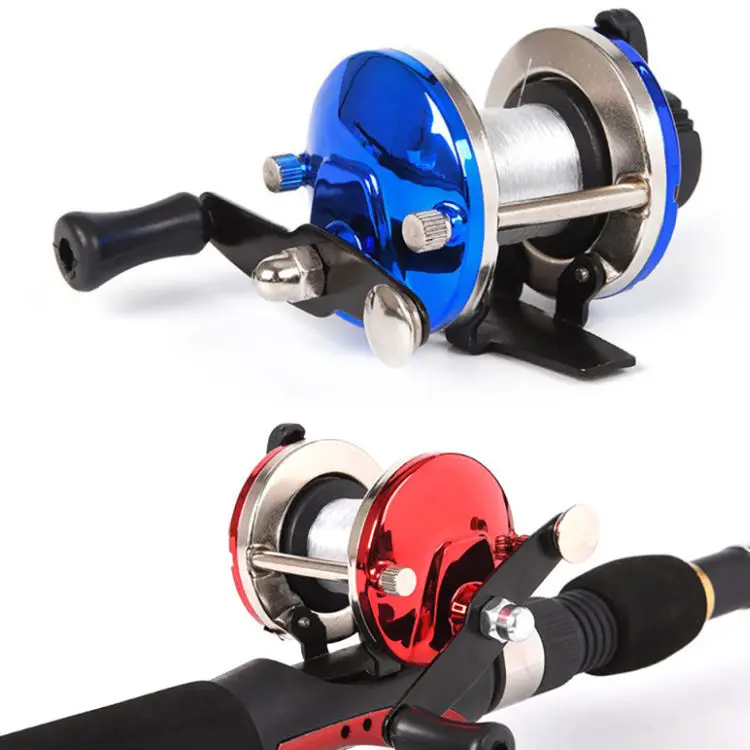 WEIHE1PC Carrete de pesca en hielo con arrastre y Bait Runner - imagen 3