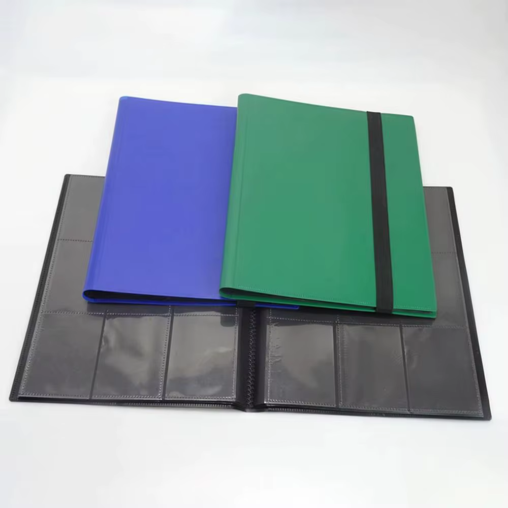 Carpeta para cartas coleccionables con cremallera y funda PU - imagen 2
