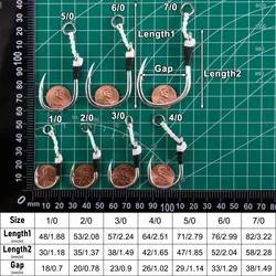 Anzuelo Slow Pitch Jigging – Recambio para atún, caballa y fletán
