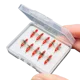 Anzuelos micro imitación pluma de hormiga para tilapia y carpa - imagen 2