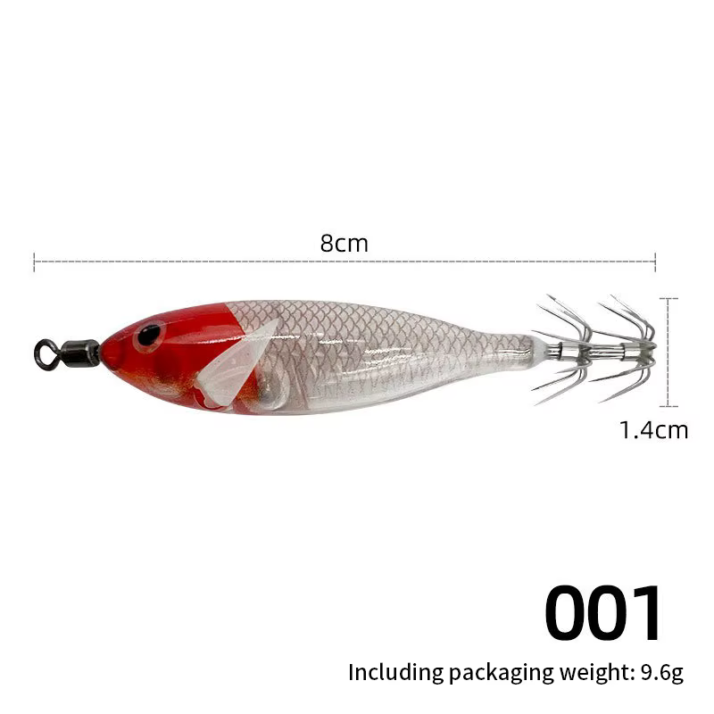 Jig Head Cola Glow – Señuelo Camarón Artificial - imagen 5