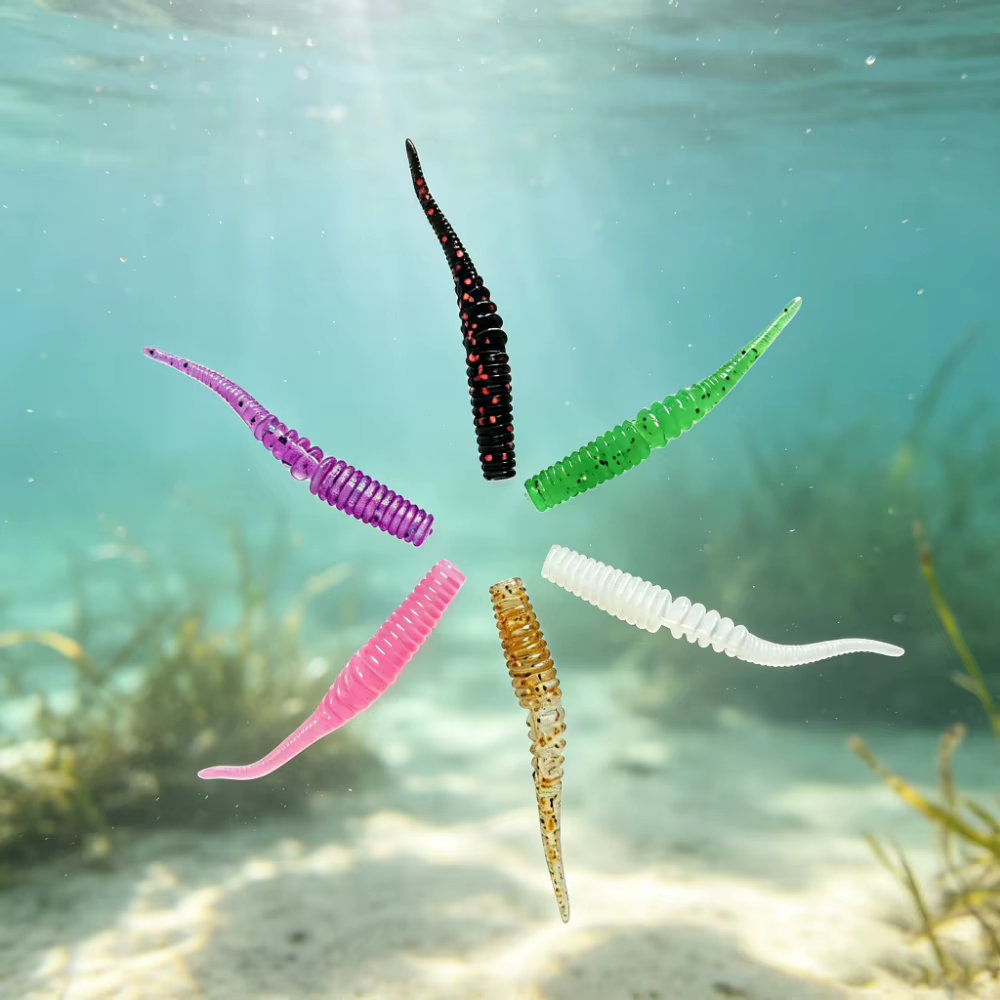 Señuelos Segmentados Suaves Mukun para Pesca en Roca - imagen 2