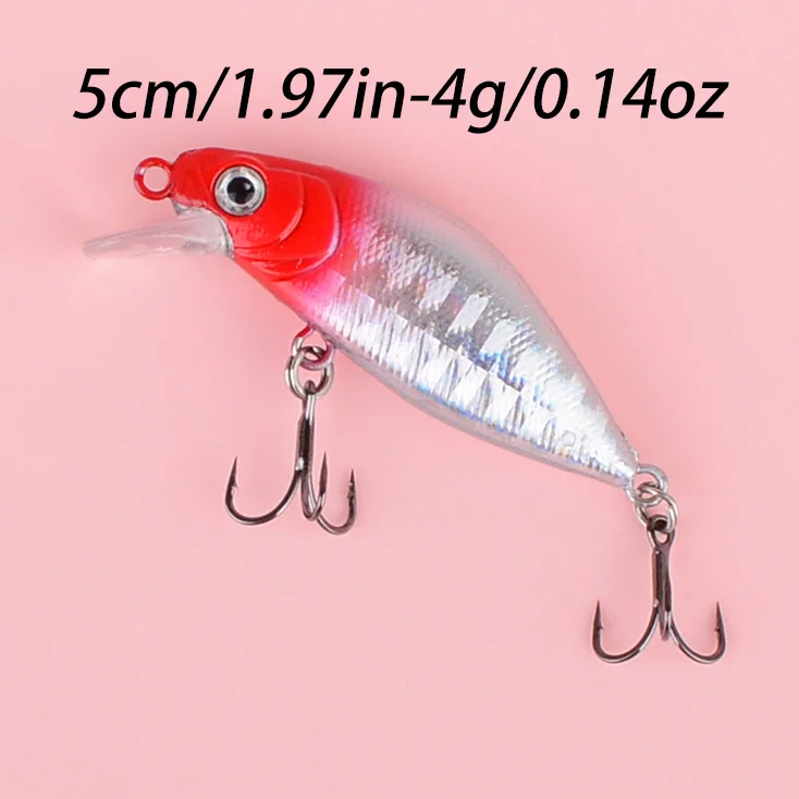 Jerkbait minnow hundible para lubina y trucha, swimbait - imagen 4