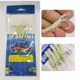 Señuelos blandos luminosos tipo jig de camarón y spinnerbait