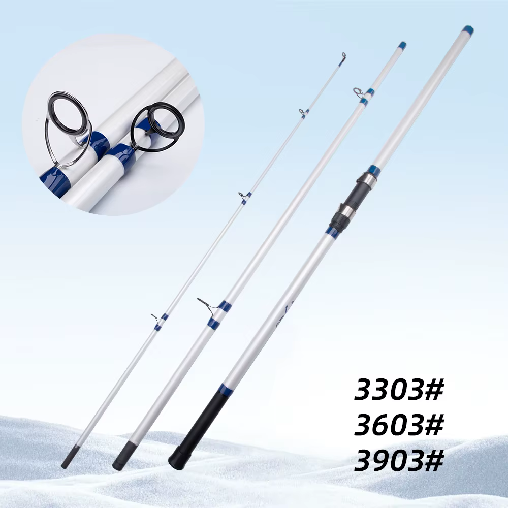 Caña de spinning fishingfans 3.3m 3.6m 3.9m para surfcasting