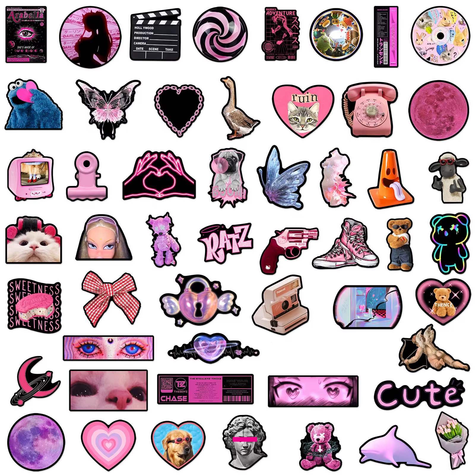 Pegatinas impermeables decorativas para caixa de aparejos de pesca - imagen 5