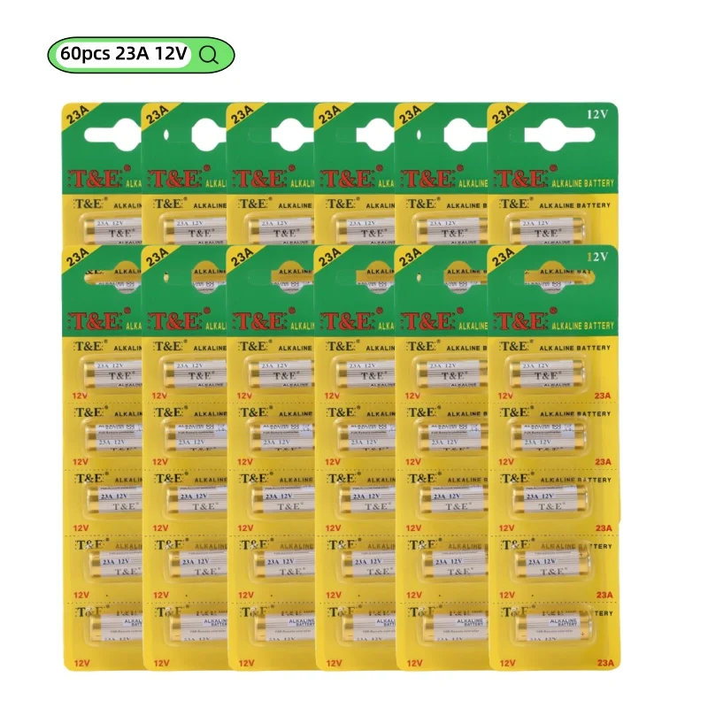 Batería alcalina 23A A23 E23A para mando, llaves y timbre - imagen 3