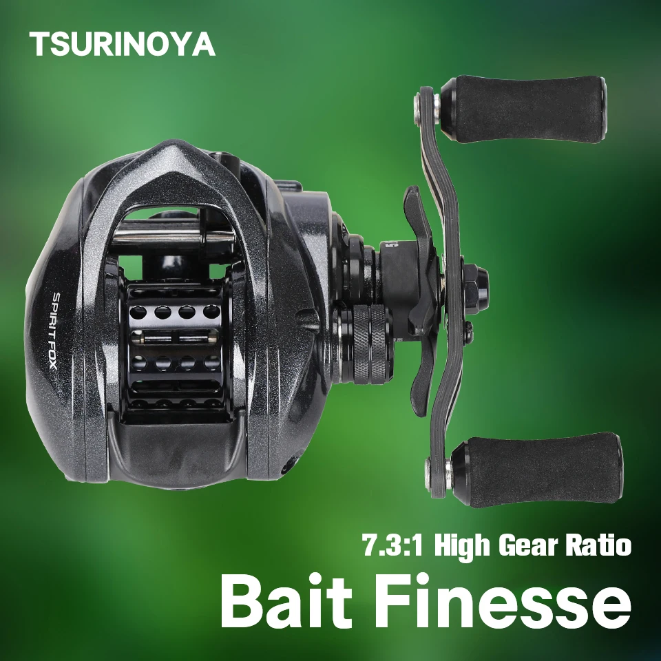 Carrete TSURINOYA Spirit Fox Bait Finesse para pesca de trucha - imagen 5