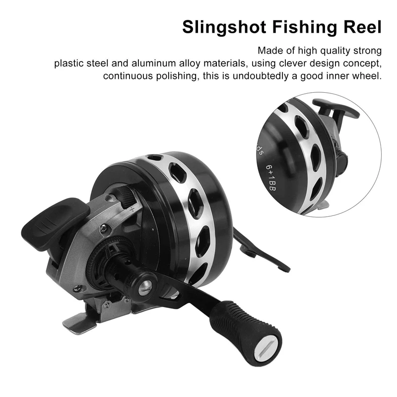 Carrete Baitcast Metal BL39 – Negro/rojo 3,6:1 para pesca - imagen 3