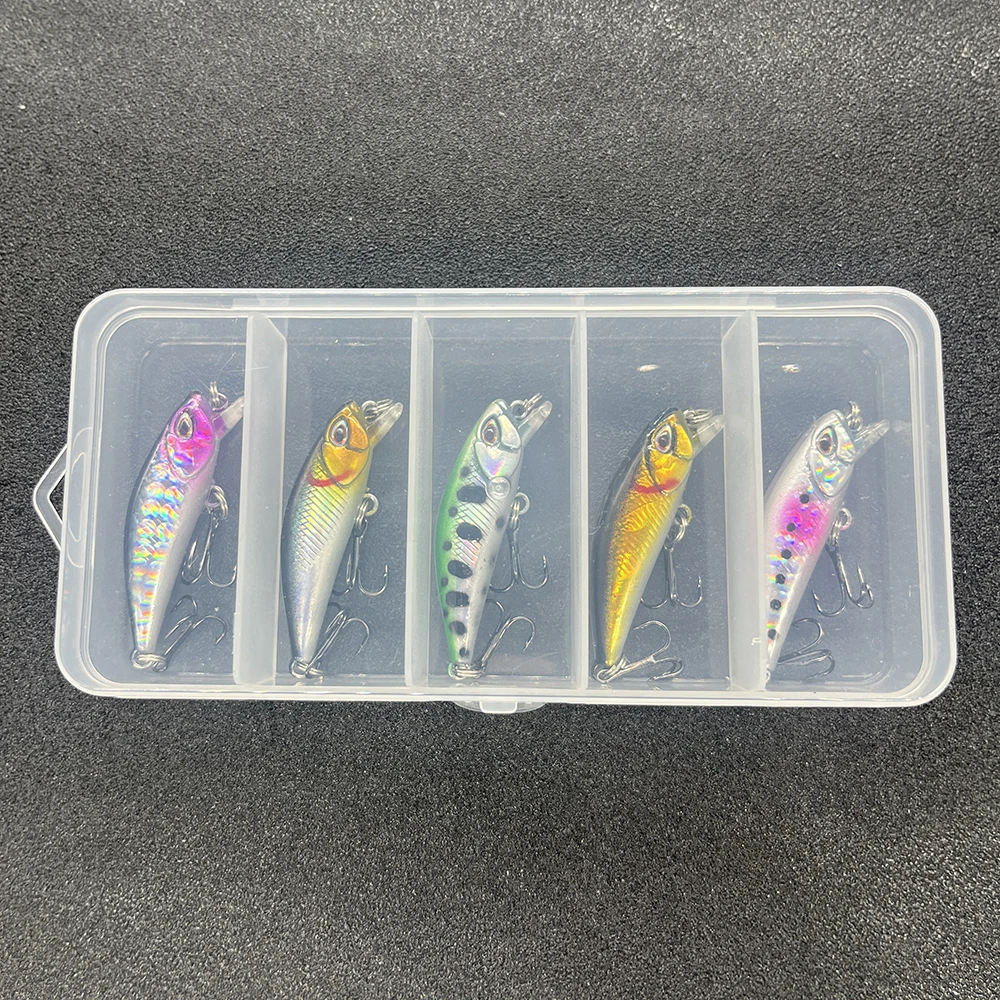Micro Minnow Jerkbait – Señuelo duro para trucha y lubina - imagen 3