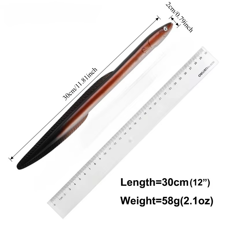 Señuelo Swimbait Anguila 30cm 58g para Pesca en el Mar - imagen 3