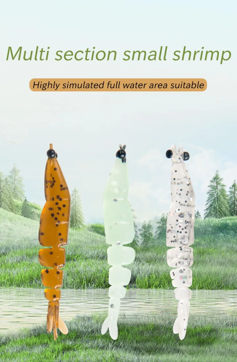 Efecto luminoso bajo el agua
