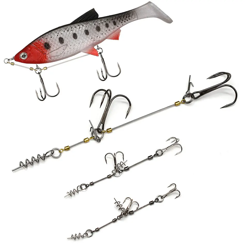 Aparejo MNFT Pike Stinger Rig para swimbait