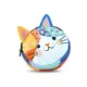 Monedero patchwork con gato y cremallera – bolsa de maquillaje - imagen 3
