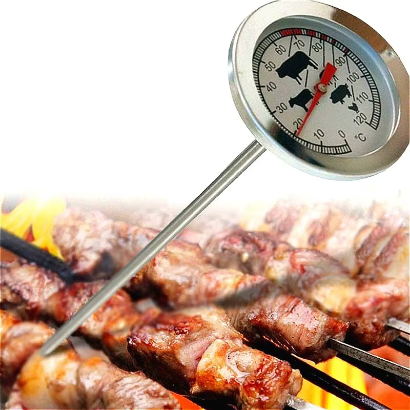 Termómetro de sonda de bolsillo de acero inoxidable para barbacoa - imagen 3