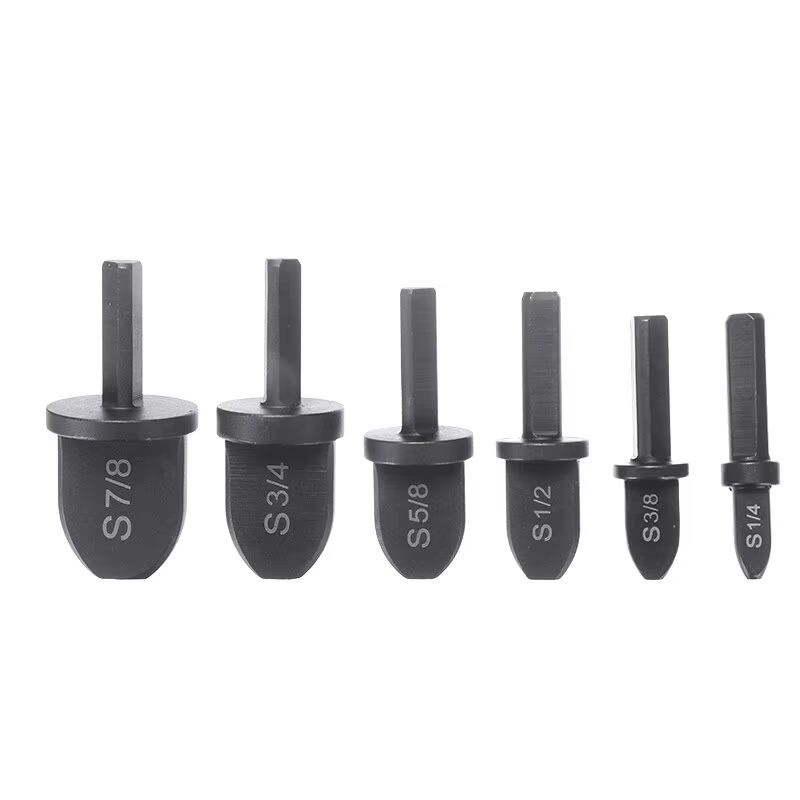 Abocardador tubular triangular para tubos de cobre