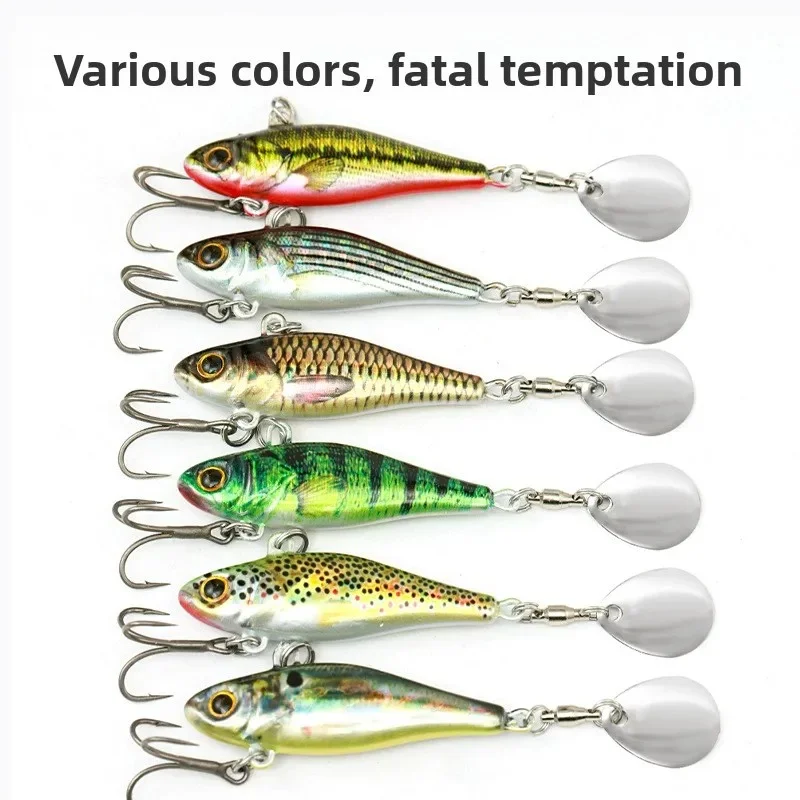 Señuelo Jig metálico VIB para lubina en agua salada con escamas 3D - imagen 4