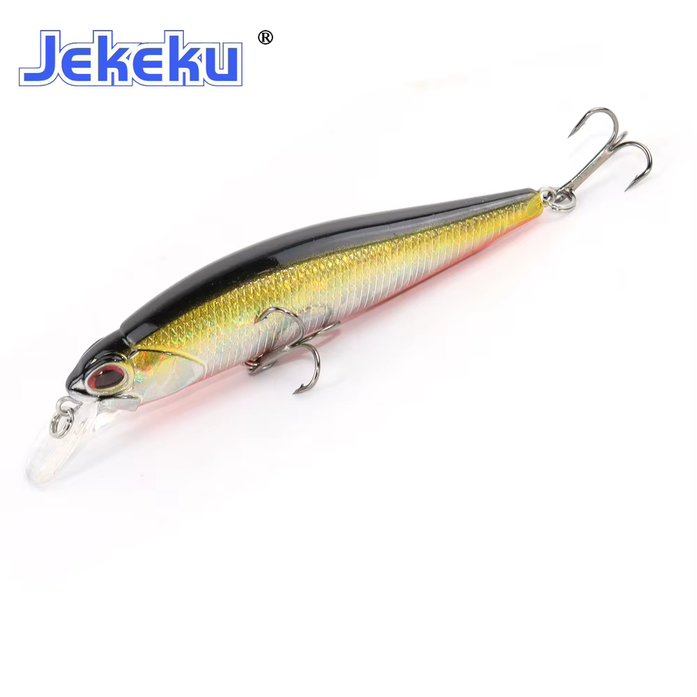 Señuelo pez artificial duro JEKEKU con anzuelo doble, 75mm - imagen 3