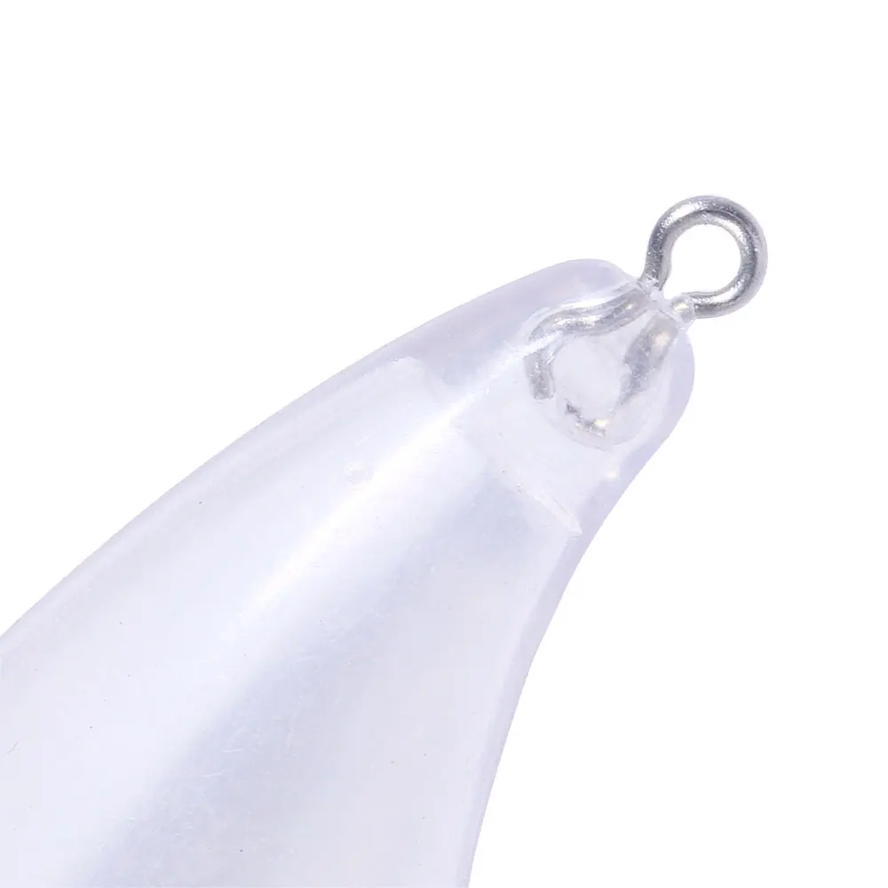 Crankbait transparente con sonajero flotante para bricolaje a mano - imagen 3