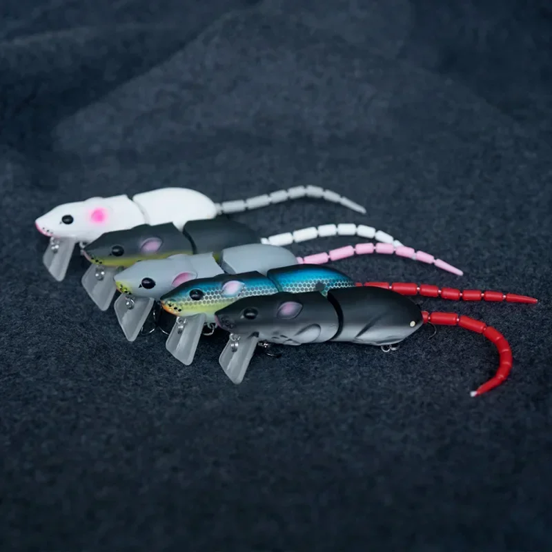 Señuelo swimbait flotante lucio y black bass cebo plástico - imagen 5