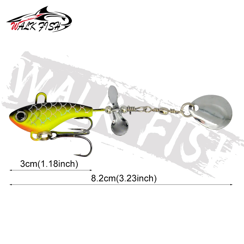 WALK FISH Spinner VIB señuelo de pesca vibrante para jigging - imagen 3