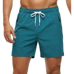 Pantalones cortos de pesca secado rápido con cintura elástica