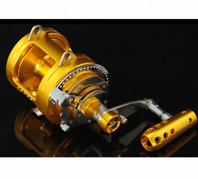 Carrete de arrastre R80W totalmente metálico para atún - imagen 4