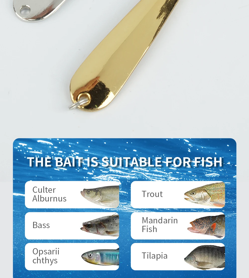 Señuelo de pesca en hielo NGB con anzuelo triple