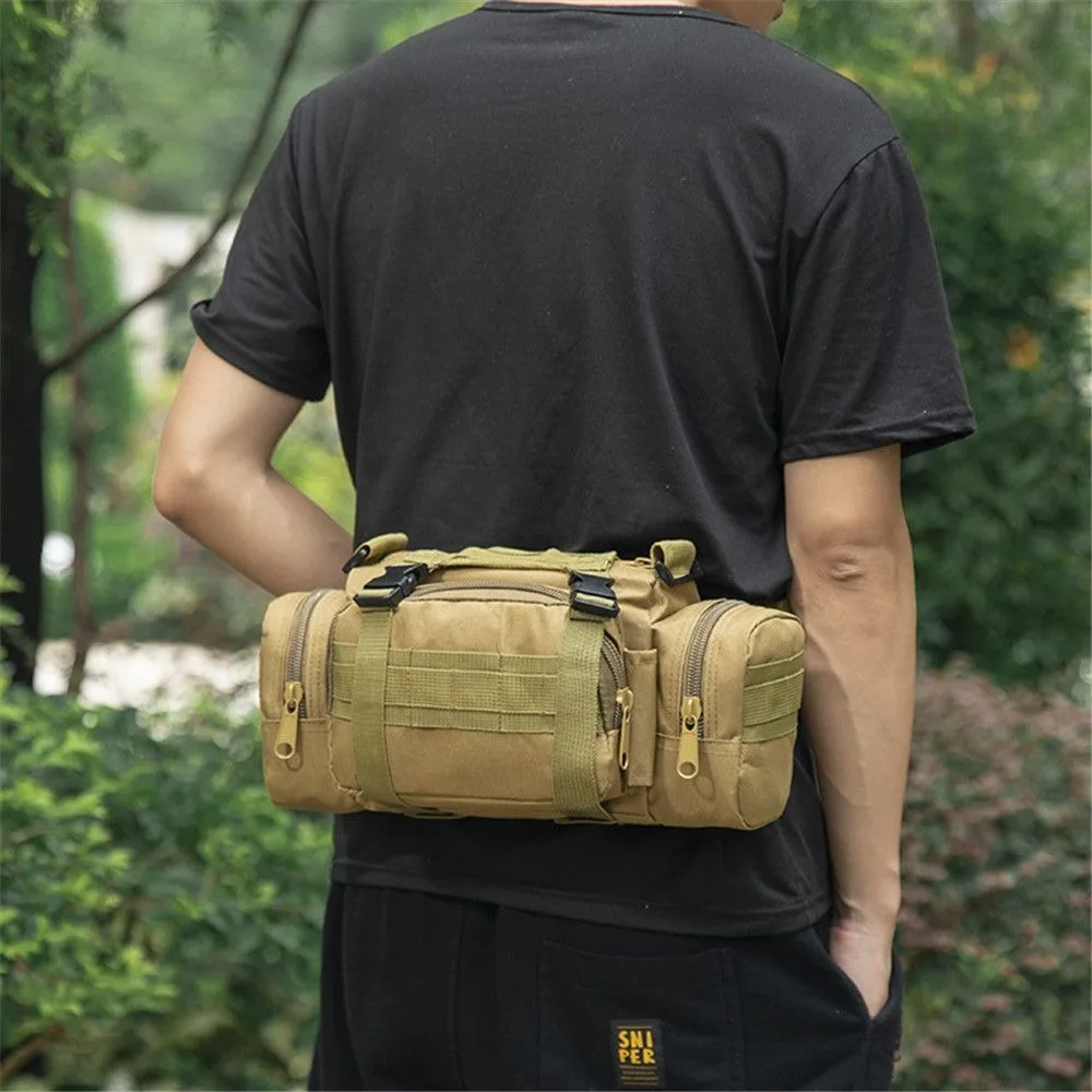 Riñonera impermeable multifuncional de caza y pesca, bolsa pecho