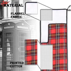 Funda para cañas Maximumcatch de algodón grueso estampada