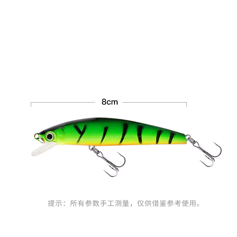 Señuelo flotante Minnow con bolas de acero – Cebo duro de superficie - imagen 2