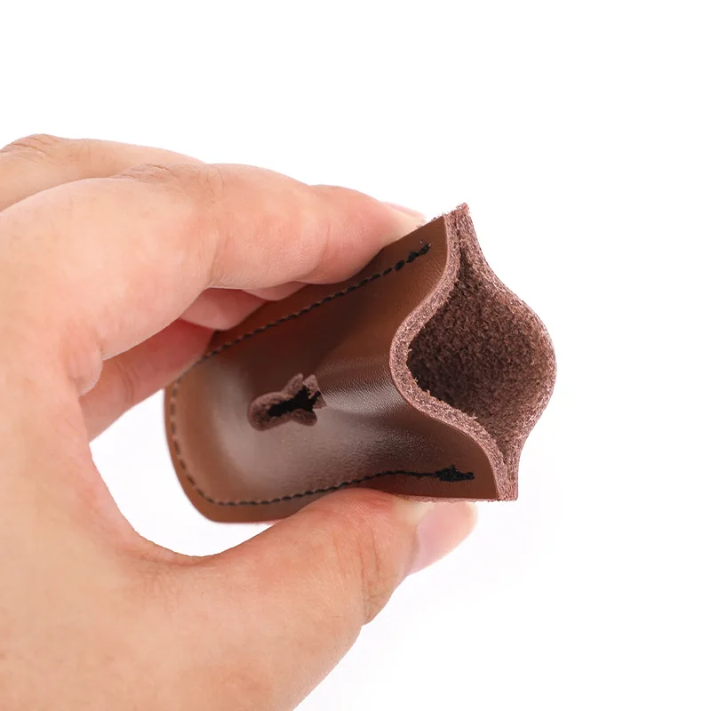 Funda protectora de punta de arco recurvo instalada