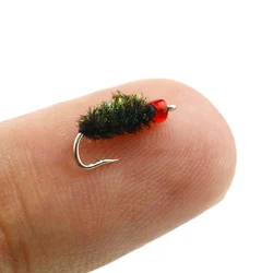 Anzuelos con mosca de acero biónico para pesca de agua dulce