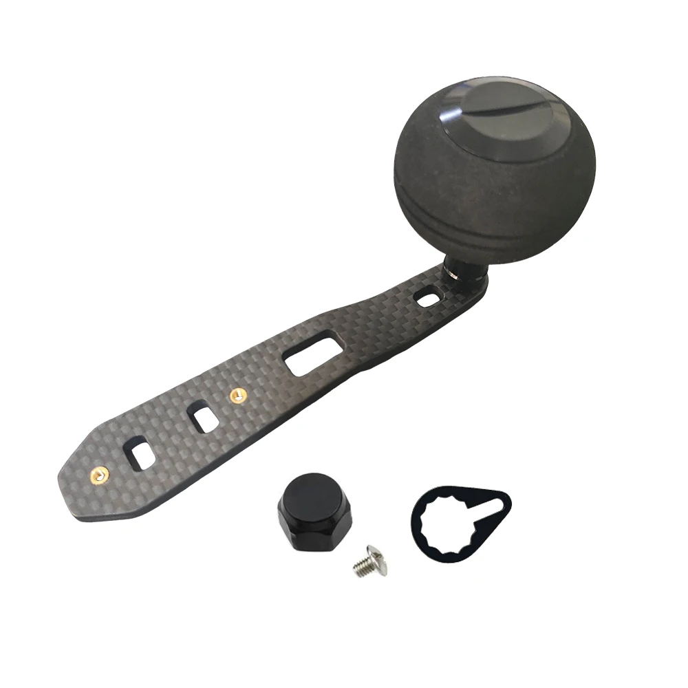 Carrete Baitcasting fibra carbono con mango EVA para pesca de atún - imagen 2