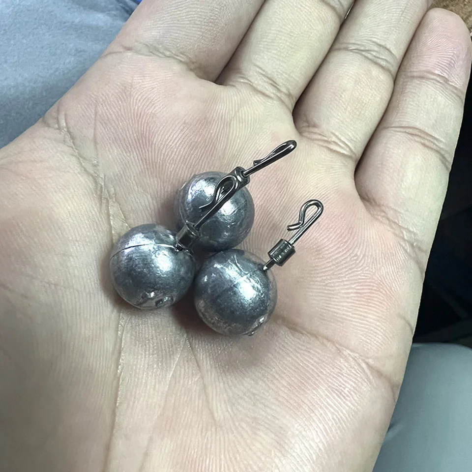Plomos para carpa con anillas, accesorios de aparejos - imagen 3