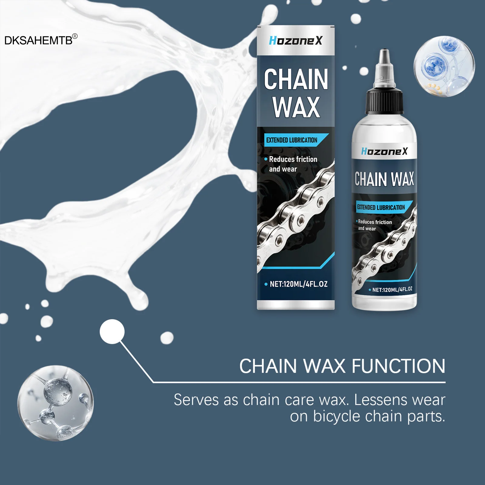 Lubricante para cadena de bicicleta resistente desgaste y antifricción - imagen 3