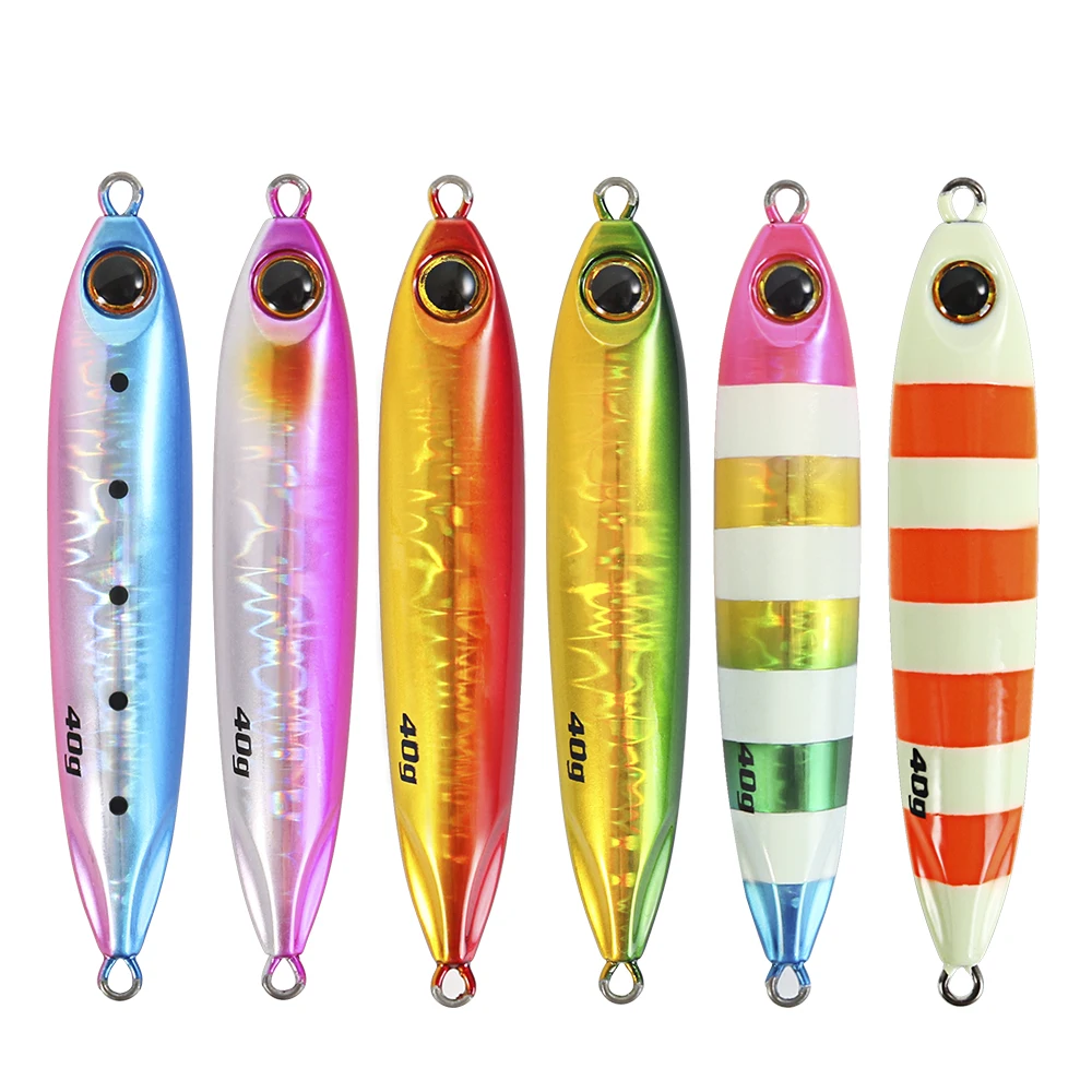 Blatt Cast Slim Shore JIGGING PRO Señuelo jig metal 40-60 g de pesca - imagen 5