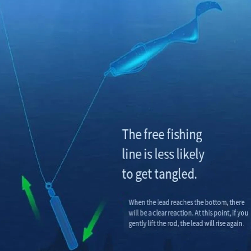 Plomos Drop Shot de metal para pesca con plantilla - imagen 2