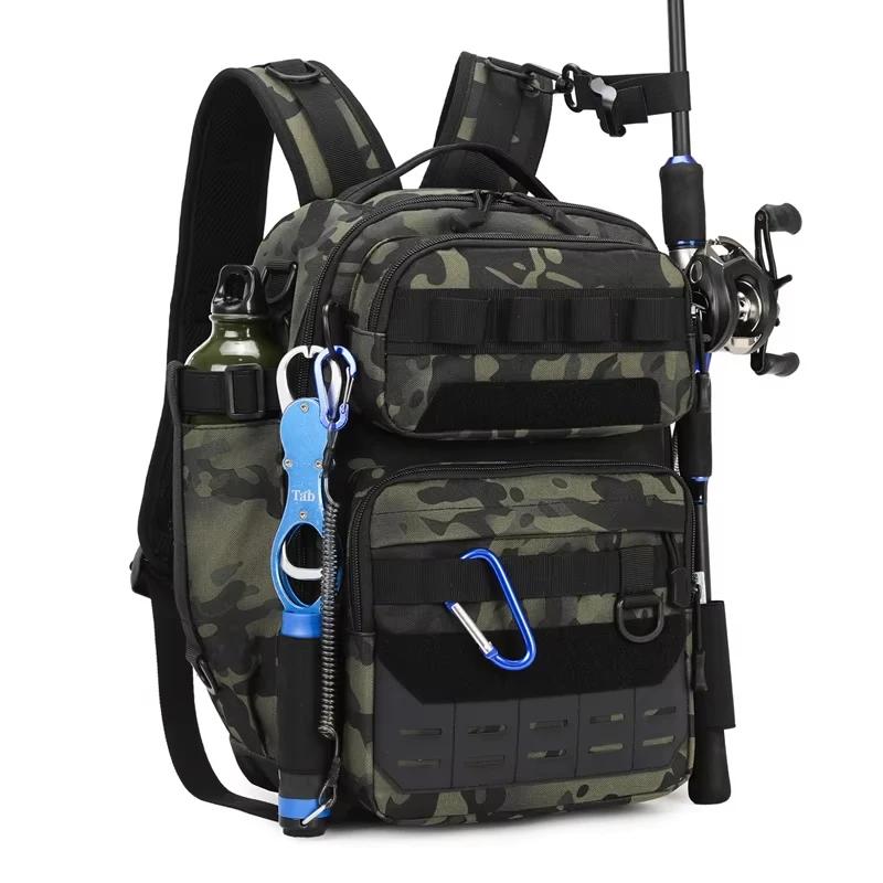 Bolsa para cañas de pesca táctica Mochila corta distancia - imagen 3
