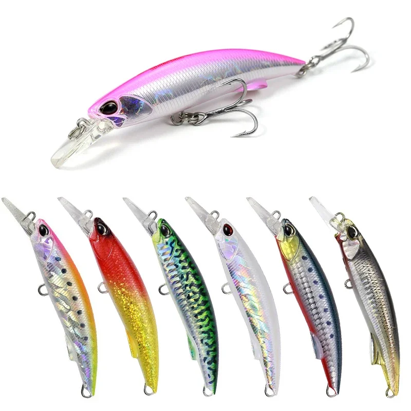 Señuelo Minnow biónico de lengua corta para pesca en mar - imagen 4