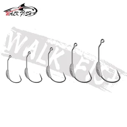 LOPEN VIS Jig Head negro niquelado con púas para vinilo