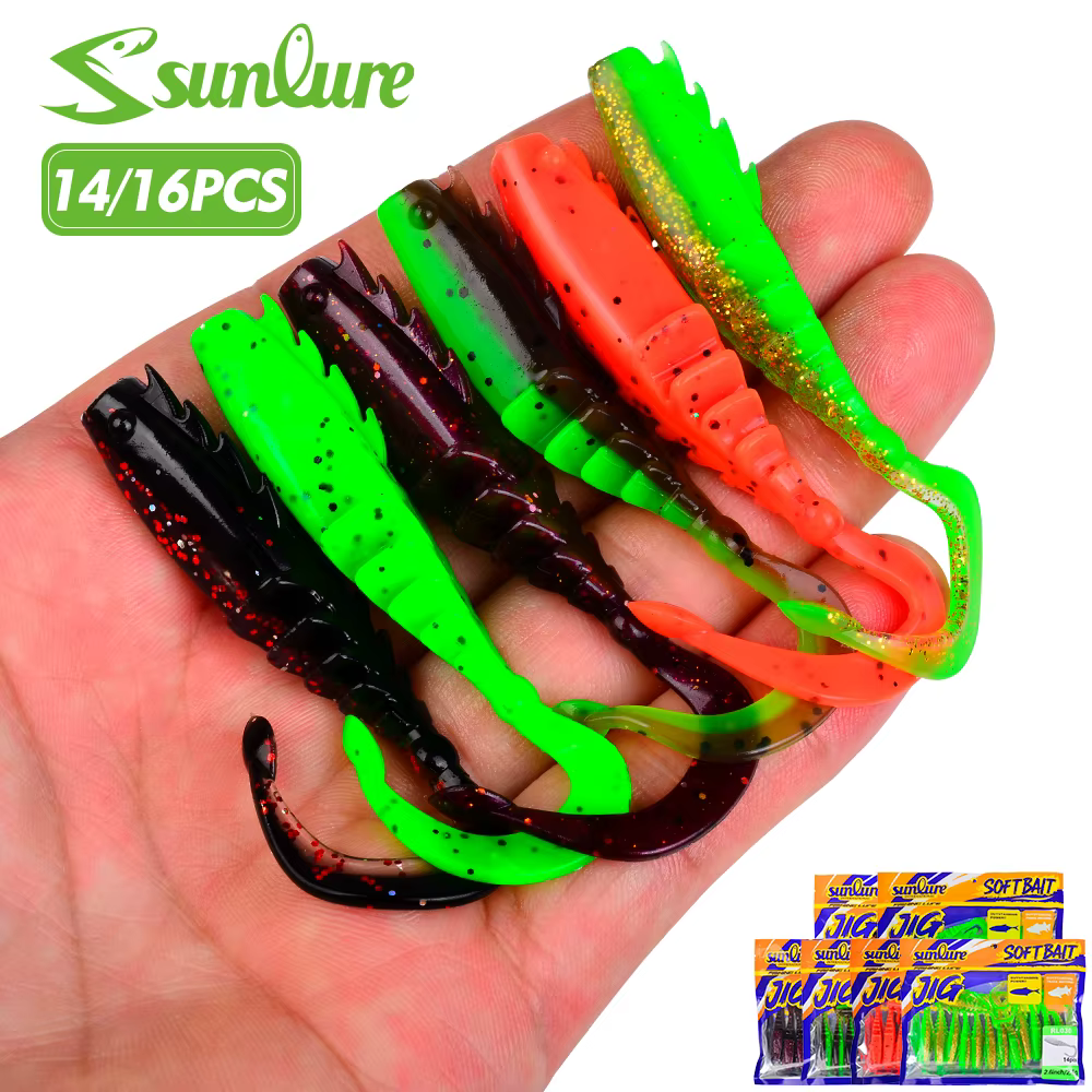 Sunlure Vinilos de Silicona para Lubina y Agua Salada - imagen 2