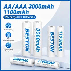 Pilas Recargables AA/AAA Ni-MH – 3000mAh y 1100mAh 1.2V