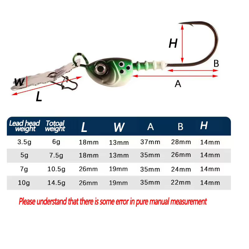 Spinnerbait Takedo LD10 para lubina – Falda de vinilo - imagen 5