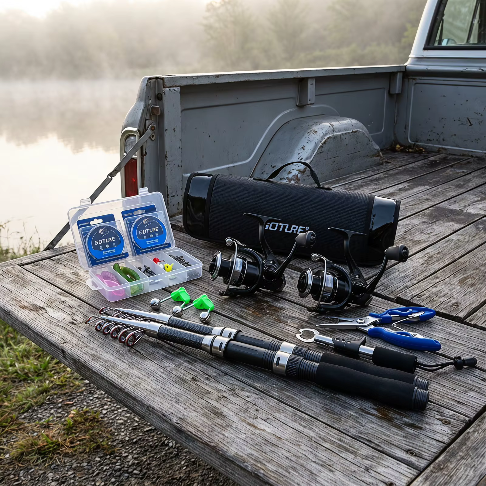 Accesorios auxiliares del set de pesca