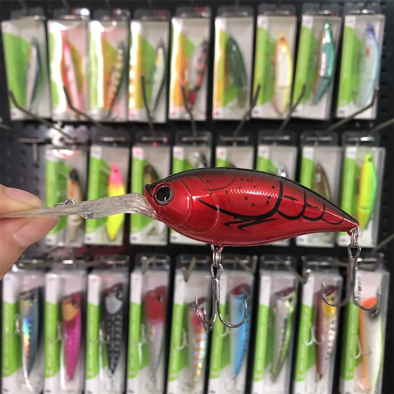 Señuelo Luretv Minnow dardo deep dive flotante Fatty para lubina - imagen 3