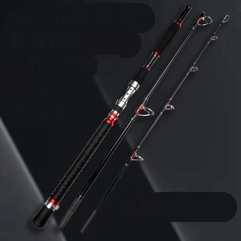 Caña de pesca Maogan Fast XH carbono portátil multitramos - imagen 3