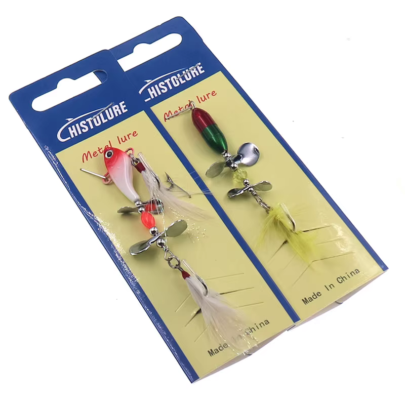 Cuchara giratoria - Señuelo multiespecie para trucha, carpa y bagre