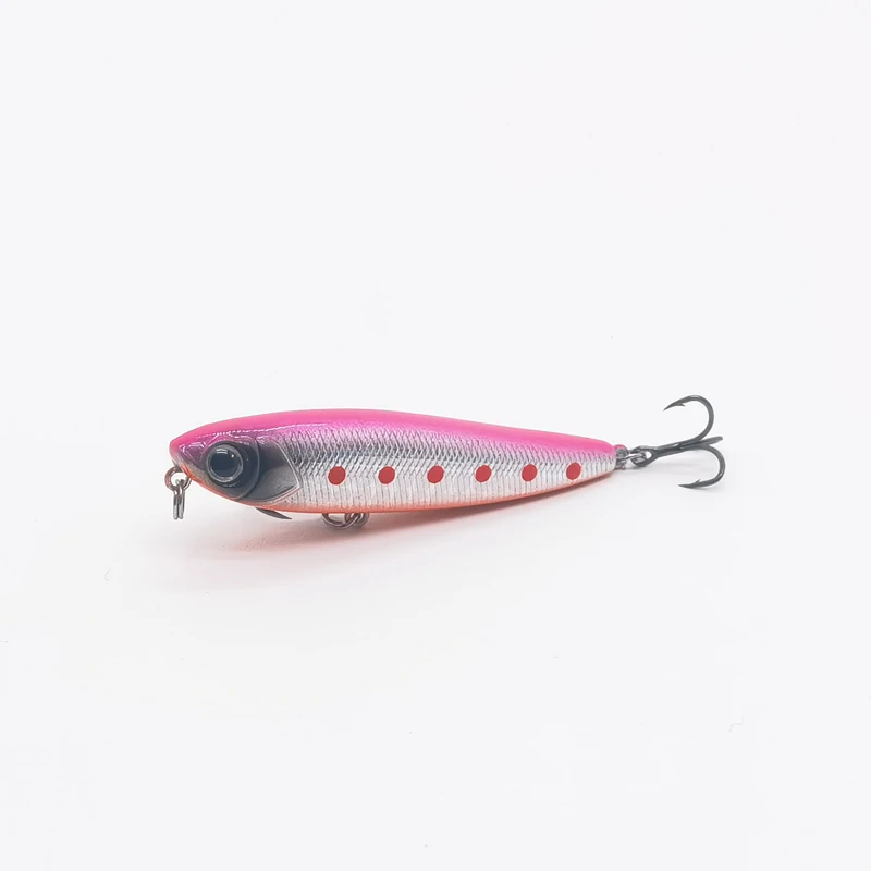 Señuelo de pesca KMRESA con anzuelos triples visibles
